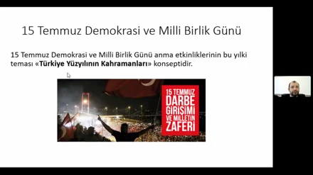 Selçuk Üniversitesinde 15 Temmuz’un olumsuz etkileri anlatıldı